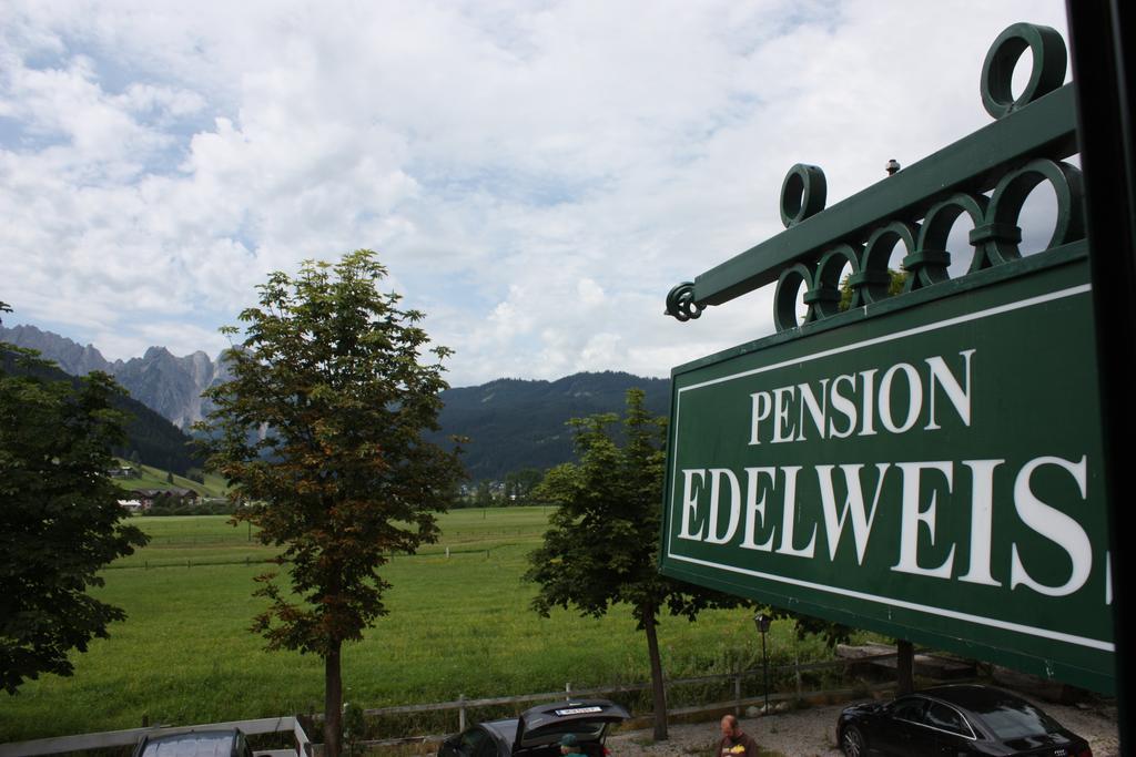 Pension Edelweiss Appartement Wimmer Gosau Eksteriør bilde